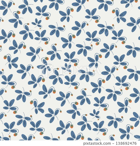 Collection of vibrant bohemian and delicate floral seamless patterns with diverse color palettes Collection of vibrant bohemian and delicate floral seamless patterns with diverse color palettes 138692476