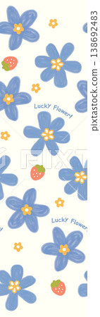 Collection of vibrant bohemian and delicate floral seamless patterns with diverse color palettes 138692483