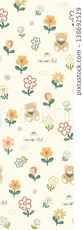 Collection of vibrant bohemian and delicate floral seamless patterns with diverse color palettes Collection of vibrant bohemian and delicate floral seamless patterns with diverse color palettes 138692529