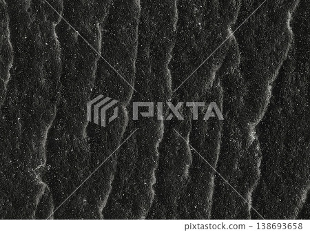 Black dark abstract stucco pattern wall texture plaster background 138693658