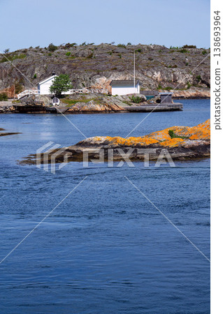 Styrso island and locality in Southern Gothenburg archipelago, Gothenburg Minucipality, Vastra Gotaland County, Sweden, sunny day Styrso island and locality in Southern Gothenburg archipelago, Gothenburg Minucipality, Vastra Gotaland County, Sweden, sunny day 138693964