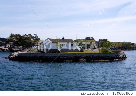 Styrso island and locality in Southern Gothenburg archipelago, Gothenburg Minucipality, Vastra Gotaland County, Sweden, sunny day Styrso island and locality in Southern Gothenburg archipelago, Gothenburg Minucipality, Vastra Gotaland County, Sweden, sunny day 138693969