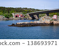 Styrso island and locality in Southern Gothenburg archipelago, Gothenburg Minucipality, Vastra Gotaland County, Sweden, sunny day 138693971