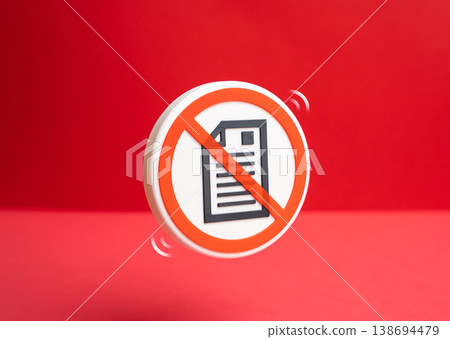 Abandonment of paper documents transforms document flow into digital systems. Automation improves efficiency. Electronic records enhance management and reduce administrative burden in organizations. 138694479