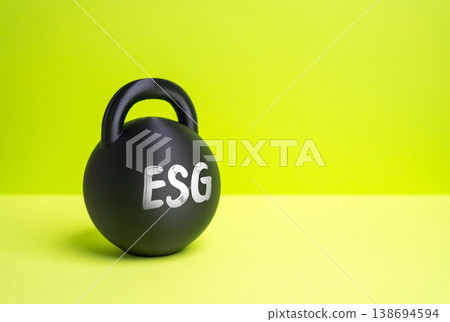 Difficulties of introducing ESG in business. Barriers slow sustainability adoption and compliance. Companies balance profit with ethics, regulation and environmental and social responsibility 138694594