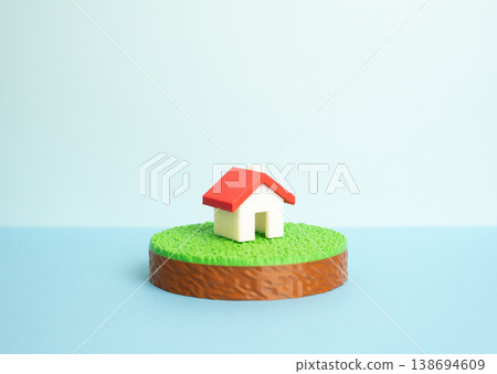 House on a plot of land. Buying a building plot for future development. Real estate investment and construction planning create opportunities for ownership, housing projects and long term asset growth House on a plot of land. Buying a building plot for future development. Real estate investment and construction planning create opportunities for ownership, housing projects and long term asset growth 138694609