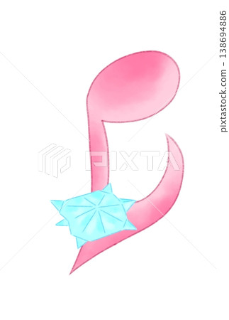 用摺紙製作的有烏龜的音符 138694886