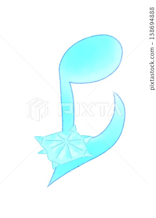 用摺紙製作的有烏龜的音符 138694888