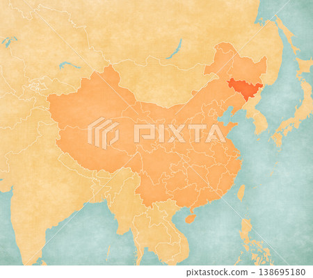 Map of China - Jilin Map of China - Jilin 138695180