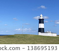 Lighthouse at Cape Notoro on a sunny day 138695193