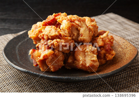 Deep-fried chicken Deep-fried chicken 138695396