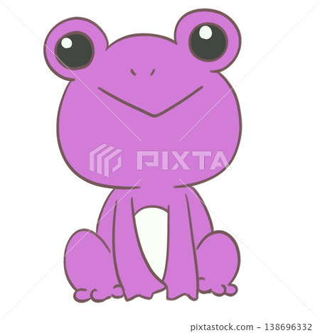 Cute little frog Cute little frog 138696332