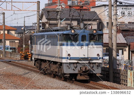 EF65-1094 locomotive running alone on the Joetsu Line_Photographed on 2011/2/2 138696632
