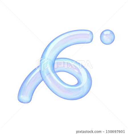 Dreamy, cute, puffy sticker-style 3D swirling decorative icons Dreamy, cute, puffy sticker-style 3D swirling decorative icons 138697601