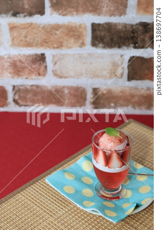 Strawberry jelly 138697704
