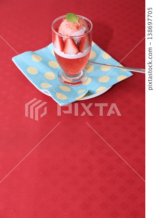 Strawberry jelly 138697705