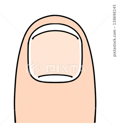 Loose, simple, short nails, solid color. 138698145