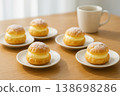 Cream puffs and teatime 138698286