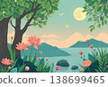A relaxing and healing time (pale colors, flowers) 138699465