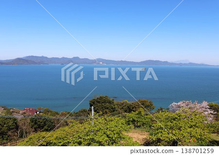 從禦立見崎公園眺望八代海 138701259