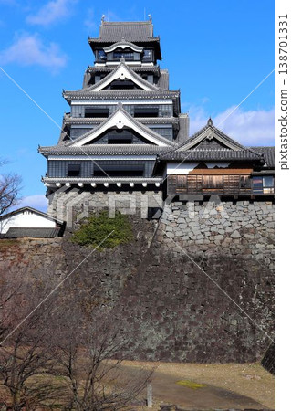Kumamoto Castle castle tower and Honmaru Gotemba Kumamoto Castle castle tower and Honmaru Gotemba 138701331