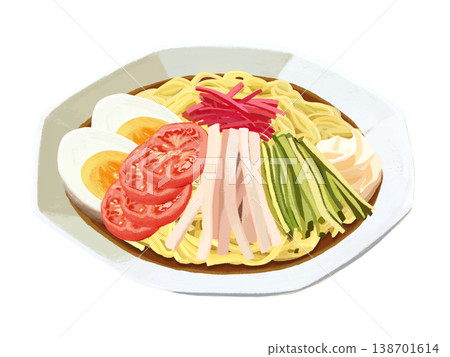 冷拉麵(佐中式醬汁) 冷拉麵(佐中式醬汁) 138701614