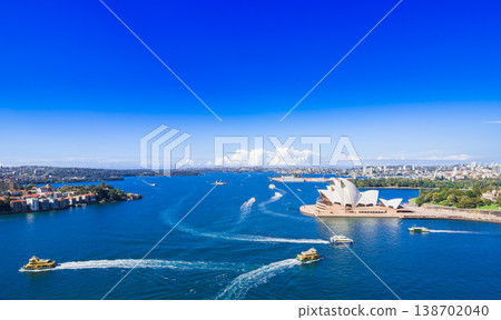 Sydney Opera House and Port Jackson Harbour 138702040