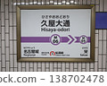 Nagoya Municipal Subway, Hisaya-Odori Station, Meijo Line, Station Sign 4 138702478