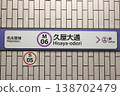 Nagoya Municipal Subway, Hisaya-Odori Station, Meijo Line, Station Sign 3 138702479