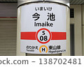Nagoya Municipal Subway, Imaike Station, Sakuradori Line, Station Sign 2 138702481