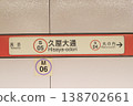 Nagoya Municipal Subway, Hisaya-Odori Station, Sakuradori Line, Station Sign 3 138702661