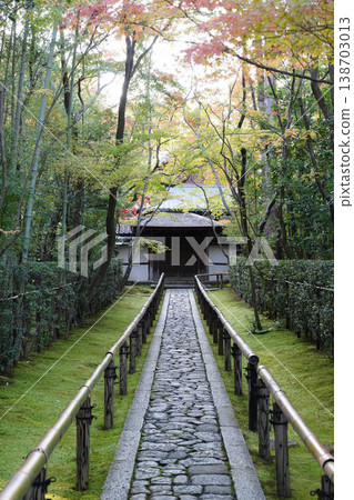Approach to Kotoin Temple in Daitoku-ji Approach to Kotoin Temple in Daitoku-ji 138703013