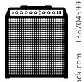 Bass amp icon 138704599