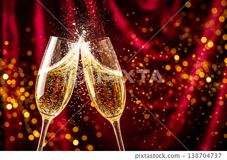 Let's toast with sparkling wine in style! Let's toast with sparkling wine in style! 138704737