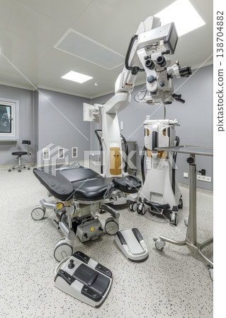 Advanced Ophthalmic Surgical Microscope in Operating Room Advanced Ophthalmic Surgical Microscope in Operating Room 138704882