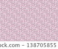 [Traditional Japanese Patterns] Seamless Chidori (Plover) and Chidori-goshi Pattern (Red Tones) 138705855