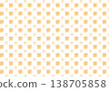 [Traditional Japanese Patterns] Seamless Chidori (Plover) and Chidori-goshi Pattern (Yellow Tones) 138705858