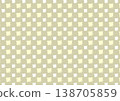 [Traditional Japanese Patterns] Seamless Chidori (Plover) and Chidori-goshi Pattern (Yellow Tones) 138705859