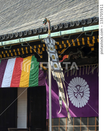 三十三間堂春桃花節旗 三十三間堂春桃花節旗 138705911
