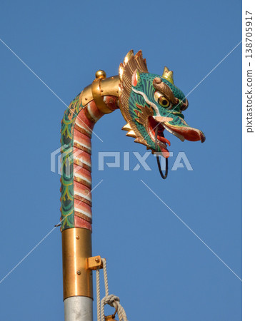 Sanjusangen-do Temple Spring Peach Blossom Festival Flag 138705917