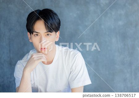 Skin care image of young men Skin care image of young men 138706517