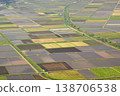 Rice fields visible from the Shiroyama Observatory in Aso 138706538
