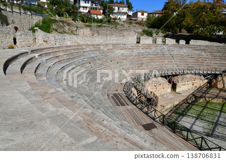 North Macedonia, Ohrid, Ancient Theatre North Macedonia, Ohrid, Ancient Theatre 138706831