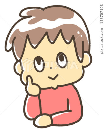 A child who came up with a good idea A child who came up with a good idea 138707108