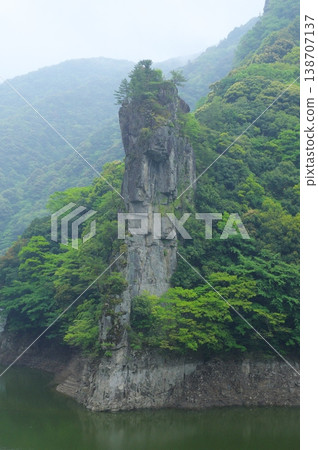 Nagato Gorge, Shigebeiwa Rock Nagato Gorge, Shigebeiwa Rock 138707137