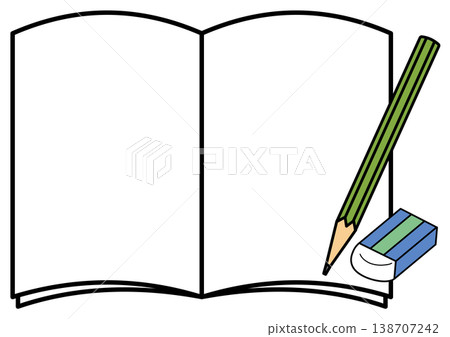 設計材料和裝飾部件:筆記本、書寫工具、相框 設計材料和裝飾部件:筆記本、書寫工具、相框 138707242
