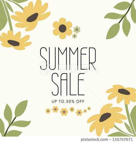 vector spring sale banner design with place for text vector spring sale banner design with place for text 138707671