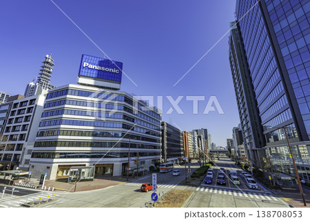 Nagoya city center, Sakuradori Hisaya Higashi intersection, Nagoya City, Aichi Prefecture Nagoya city center, Sakuradori Hisaya Higashi intersection, Nagoya City, Aichi Prefecture 138708053