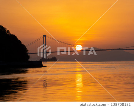秋田橋上的日出 秋田橋上的日出 138708181