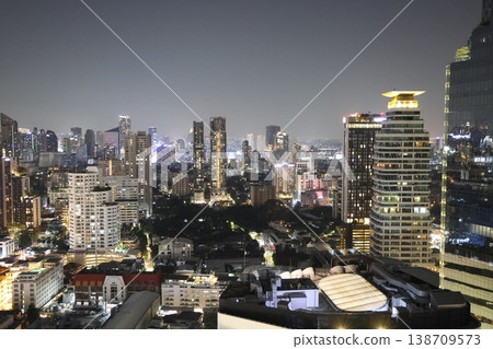 Night view of Bangkok, Thailand 1 138709573